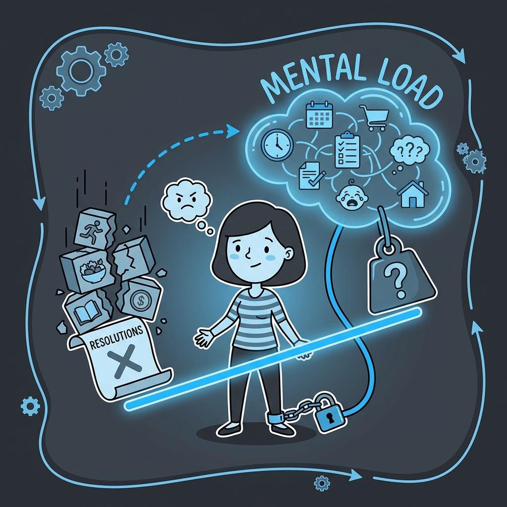 Most Resolutions Fail Because They Ignore Mental Load