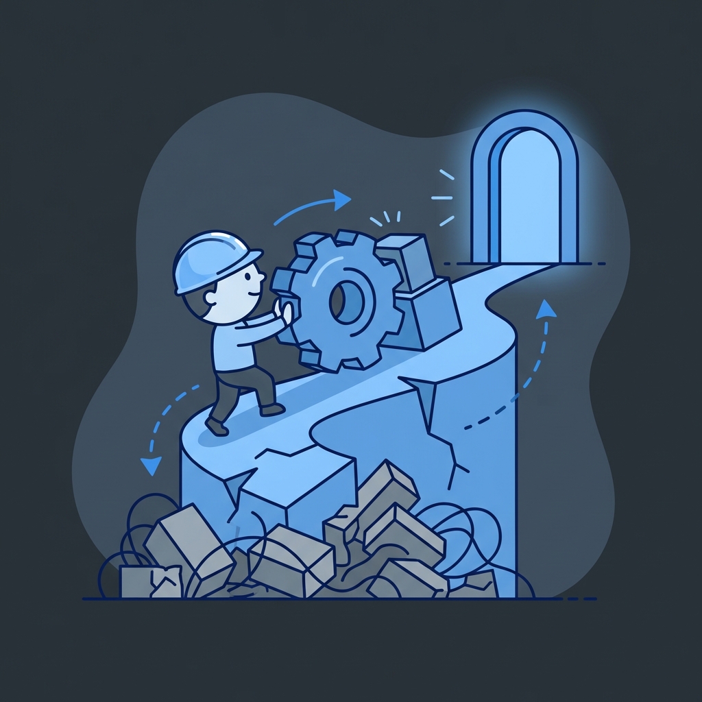 Starting Over Is Work