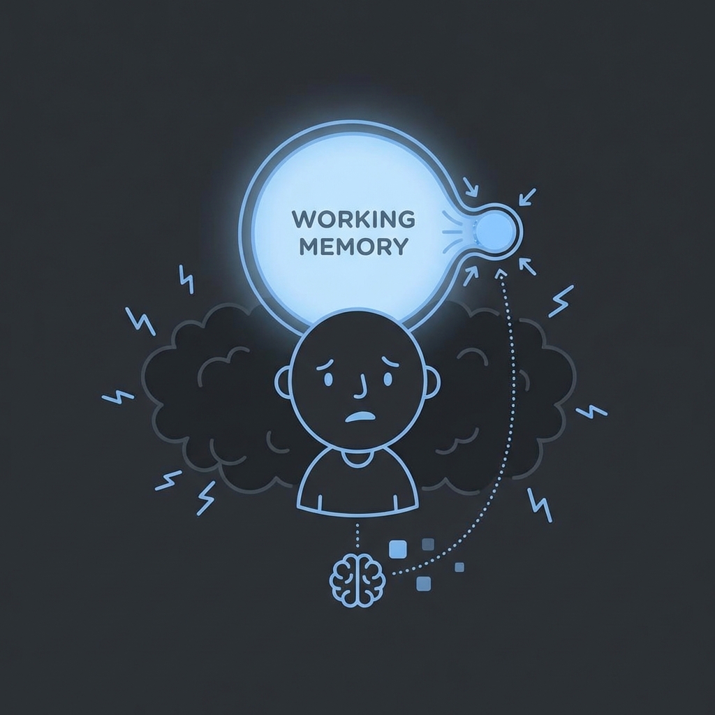 Stress Shrinks Working Memory