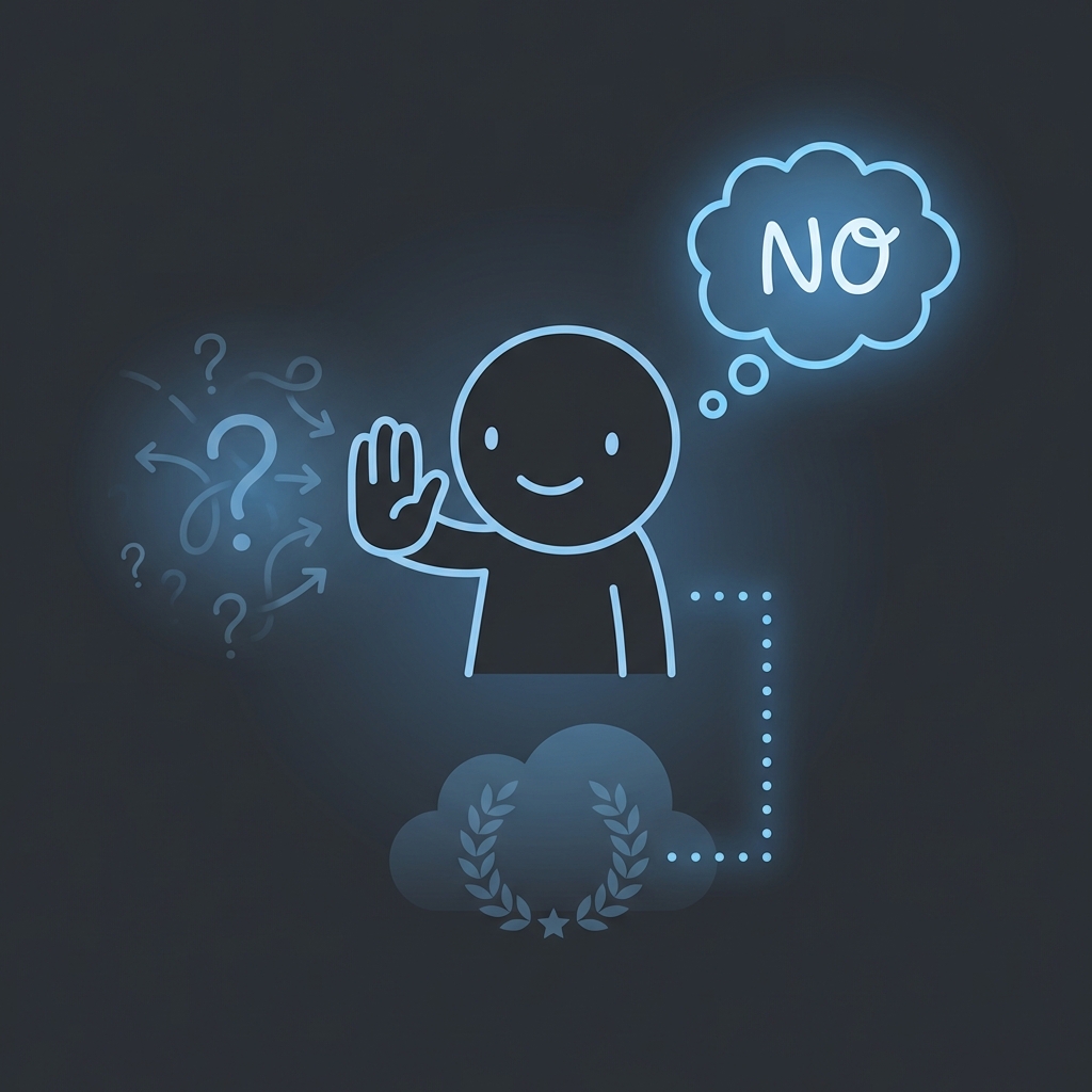 The Overlooked Victory: Saying No